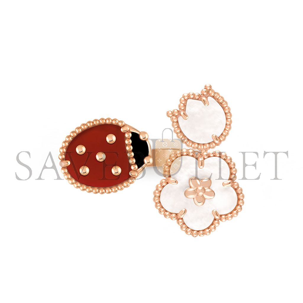 VAN CLEEF ARPELS LUCKY SPRING BETWEEN THE FINGER RING VCARP9X300